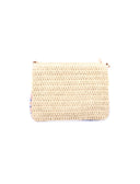 Pochette in carta all'uncinetto donna