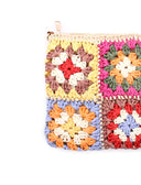 Pochette in carta all'uncinetto donna