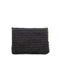Pochette in carta all'uncinetto donna