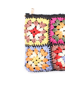 Pochette in carta all'uncinetto donna