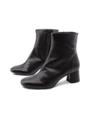 Noemi stivaletto nero in pelle da donna