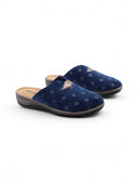 Pantofola con pois da donna