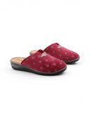 Pantofola con pois da donna