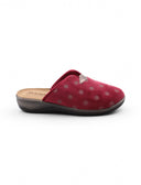 Pantofola con pois da donna