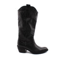 Stivale texano in vera pelle da donna