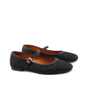 Ballerina mary jane in rafia da donna