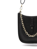 Borsa donna in vera pelle con catena