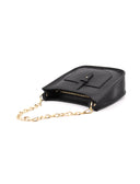 Borsa donna in vera pelle con catena