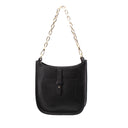 Borsa donna in vera pelle con catena