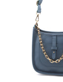 Borsa donna in vera pelle con catena