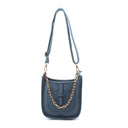 Borsa donna in vera pelle con catena