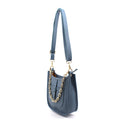 Borsa donna in vera pelle con catena