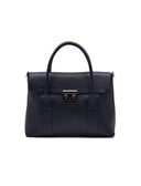 Borsa in vera pelle chiusura a scatto