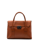 Borsa in vera pelle chiusura a scatto