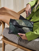 Borsa a mano da donna in vera pelle
