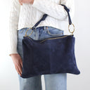 Borsa scamosciata da donna