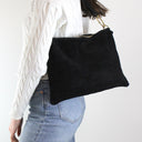 Borsa scamosciata da donna