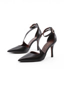 Décolleté slim strap con tacco a spillo