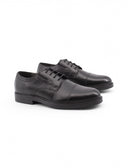 Stringata derby in pelle da uomo