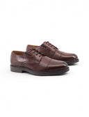 Stringata derby in pelle da uomo