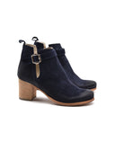 Ankle boot scamosciato da donna