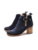Ankle boot scamosciato da donna