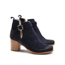 Ankle boot scamosciato da donna