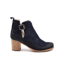 Ankle boot scamosciato da donna