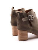 Ankle boot scamosciato da donna