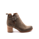 Ankle boot scamosciato da donna