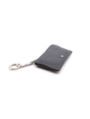 Portachiavi in pelle da uomo con zip