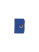 Portafoglio con zip in pelle da donna