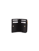Portafoglio con zip in pelle da donna
