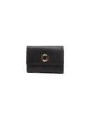 Portafoglio con zip in pelle da donna