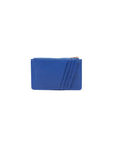 Portachiavi con zip in pelle da donna