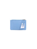 Portachiavi in pelle da donna con zip