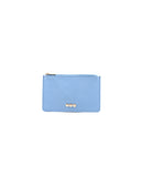 Portachiavi in pelle da donna con zip