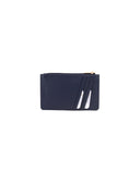 Portachiavi in pelle da donna con zip
