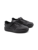 B80 sneaker in vera pelle da bimbo