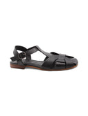 Sandalo ragnetto in vera pelle da donna