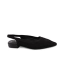 Ballerina slingback in maglia da donna