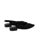 Ballerina slingback in maglia da donna