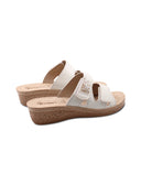 Ciabatta a doppia fascia con velcro