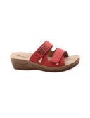 Ciabatta a doppia fascia con velcro