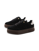 Sneaker platform scamosciata da donna
