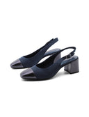 Décolleté slingback vegan da donna