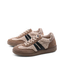 Sneaker donna con dettaglio animalier