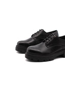 Scarpa derby da donna in vera pelle