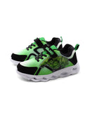 Hulk sneaker con luci da bimbo