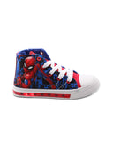 Spiderman sneaker alta con luci bimbo
